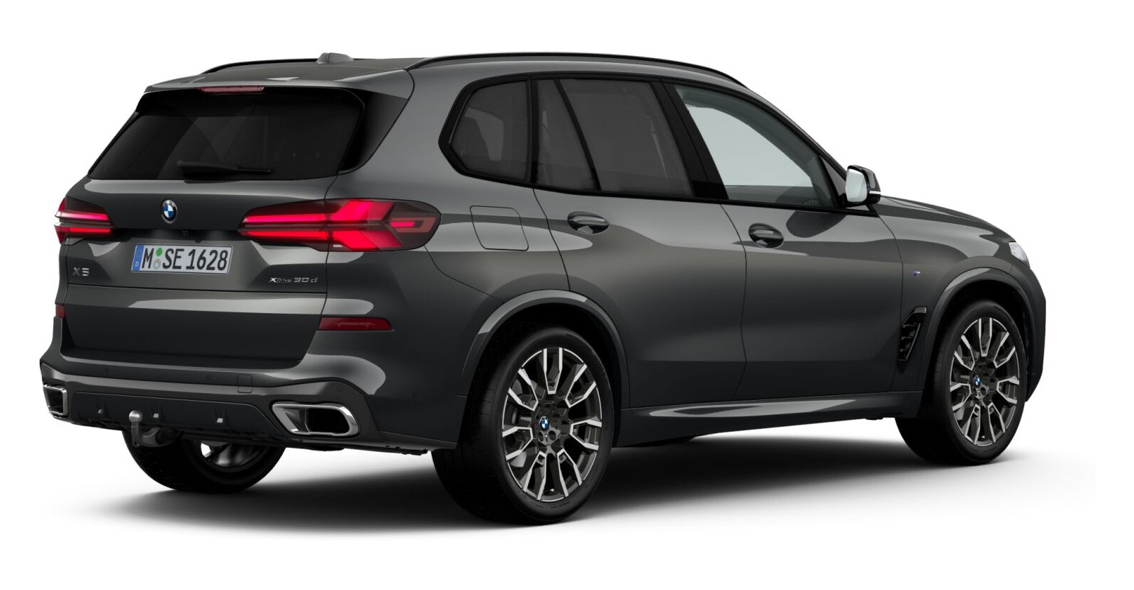 BMW BMW X in Grau von hinten BMW BMW X in Grau von hinten