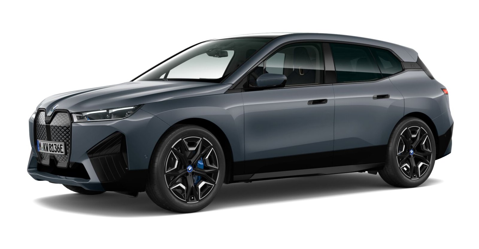 BMW BMW I in Grau von vorne