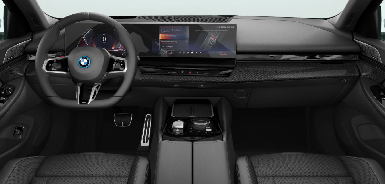 BMW BMW 5er im Innenraum von vorne