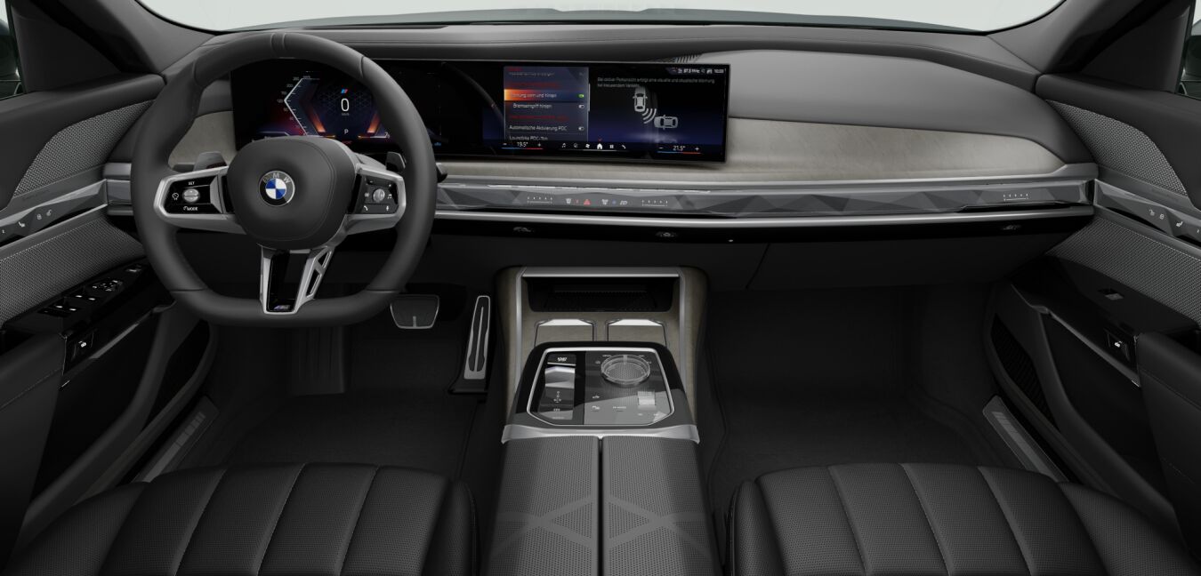 BMW BMW 7er im Innenraum von vorne BMW BMW 7er im Innenraum von vorne
