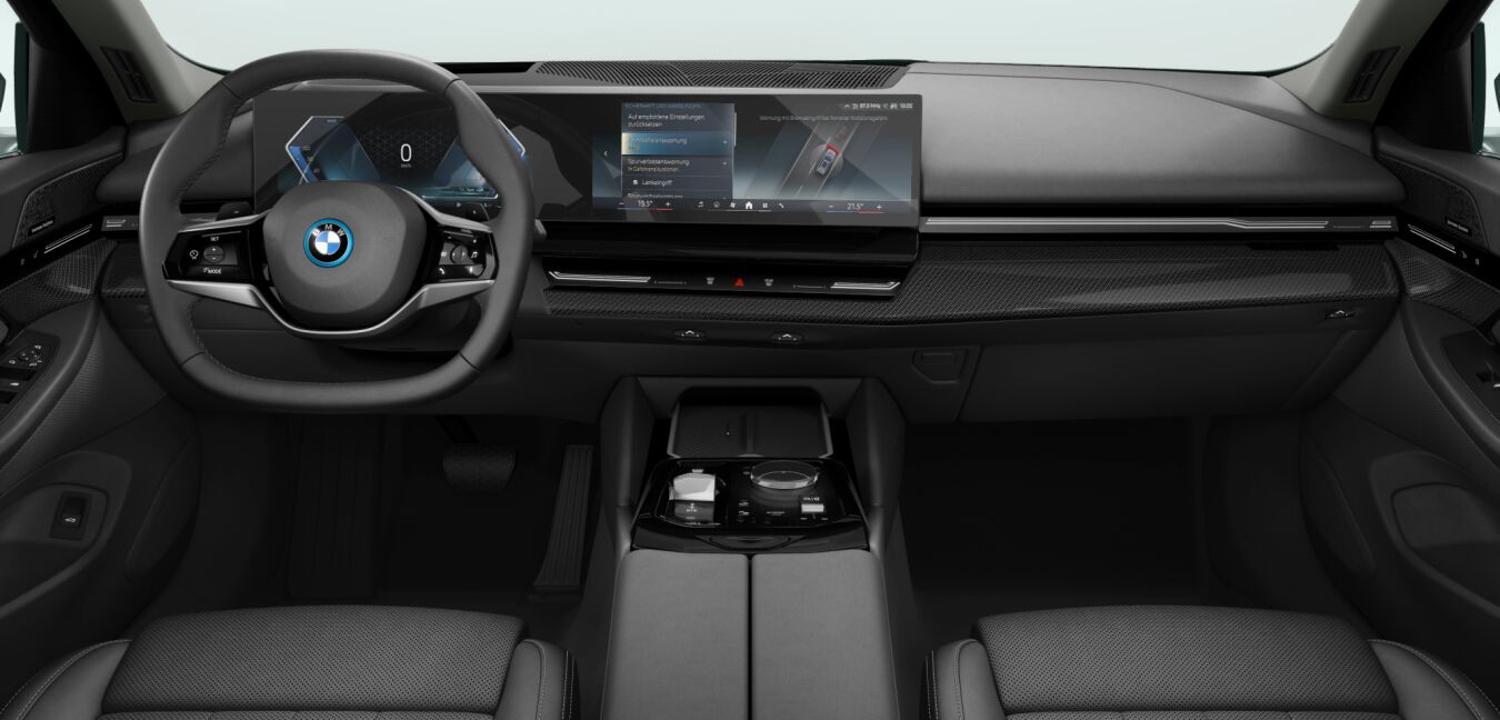 BMW BMW 5er im Innenraum von vorne BMW BMW 5er im Innenraum von vorne