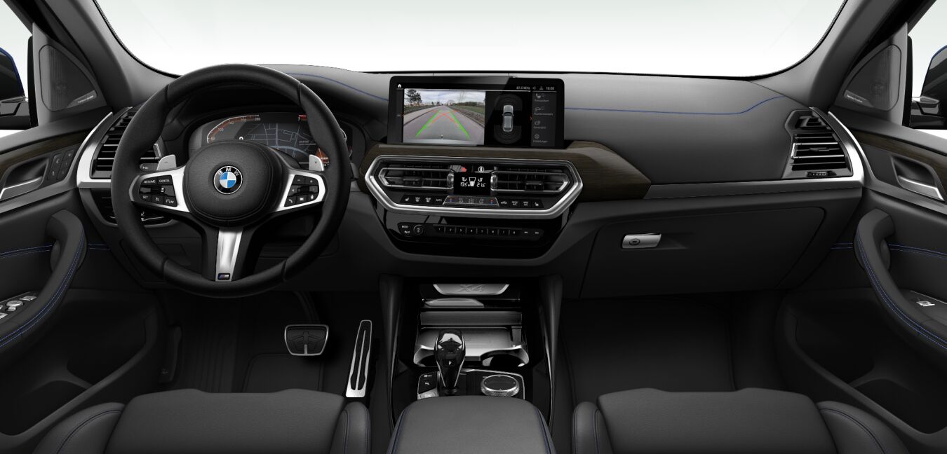 BMW BMW X im Innenraum von vorne