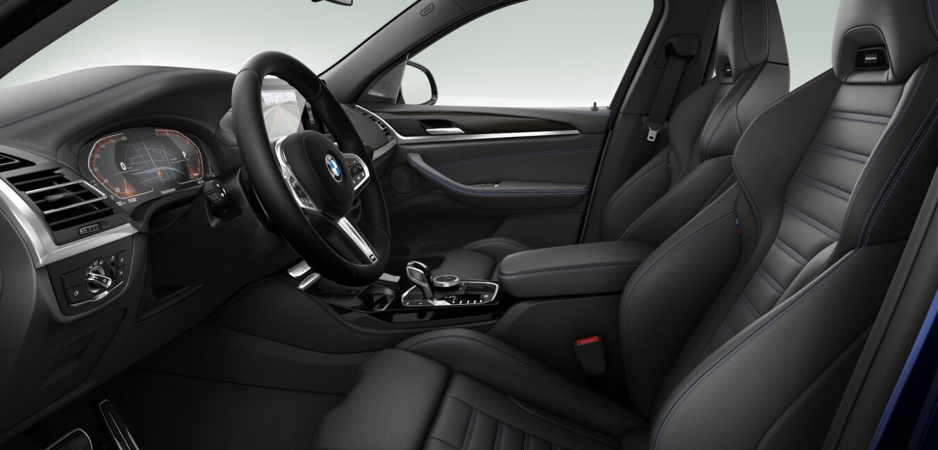 BMW BMW X im Innenraum seitlich