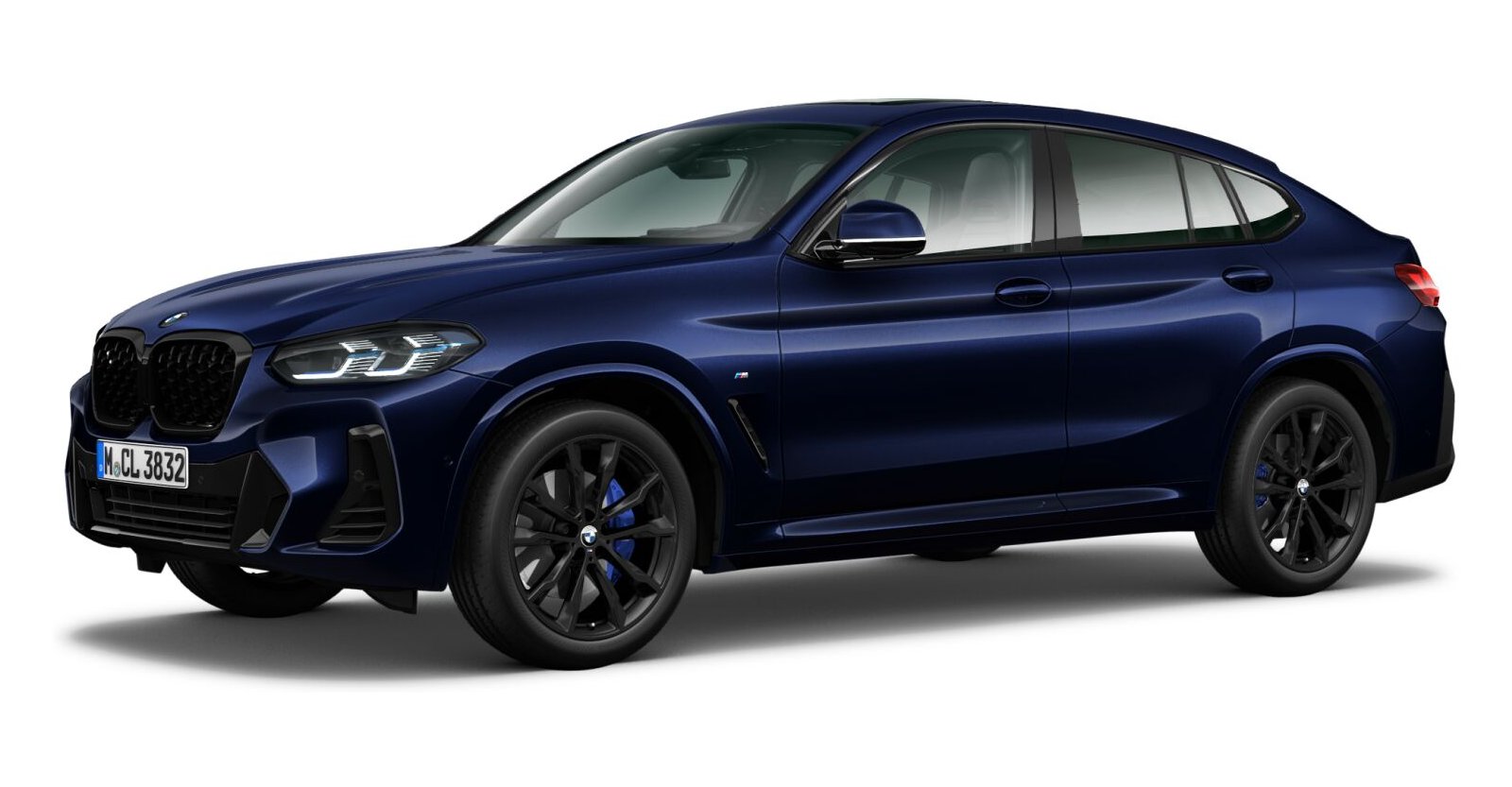 BMW BMW X in Blau von vorne
