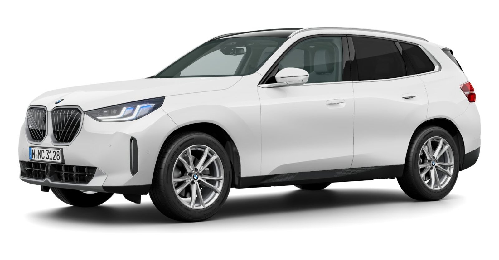BMW BMW X in Weiß von vorne BMW BMW X in Weiß von vorne