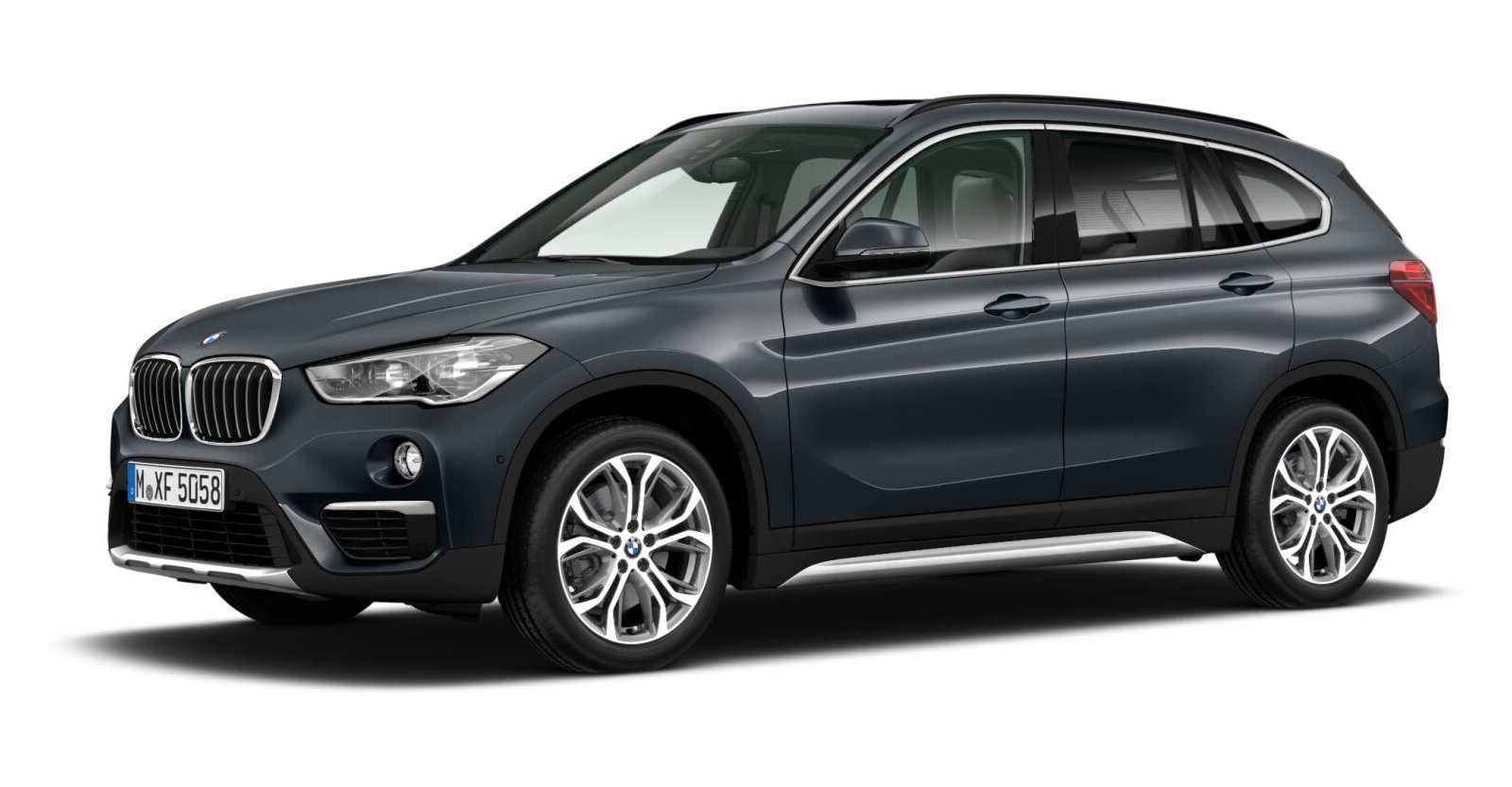 BMW BMW X in Grau von vorne BMW BMW X in Grau von vorne