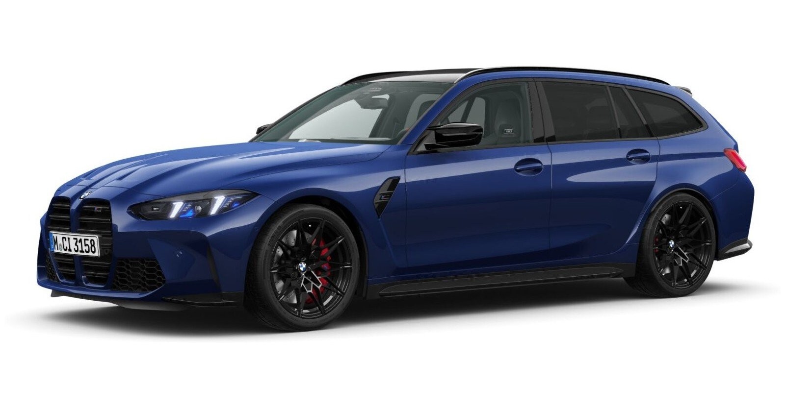BMW BMW M in Blau von vorne BMW BMW M in Blau von vorne