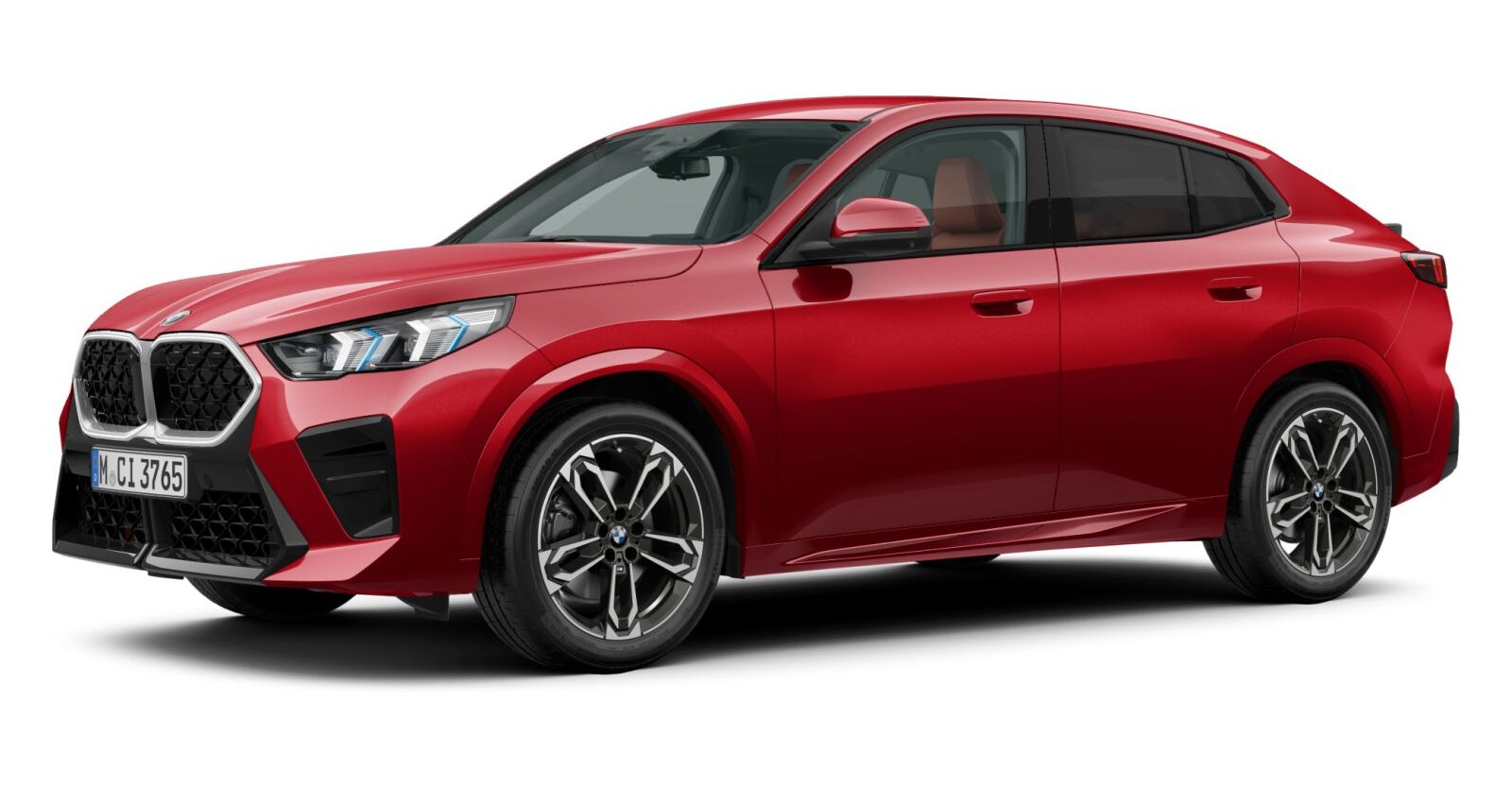 BMW BMW X in Rot von vorne