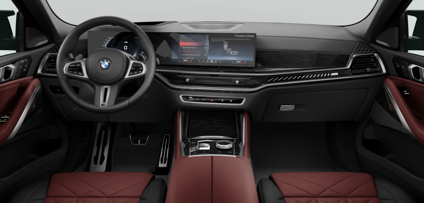 BMW BMW X im Innenraum von vorne