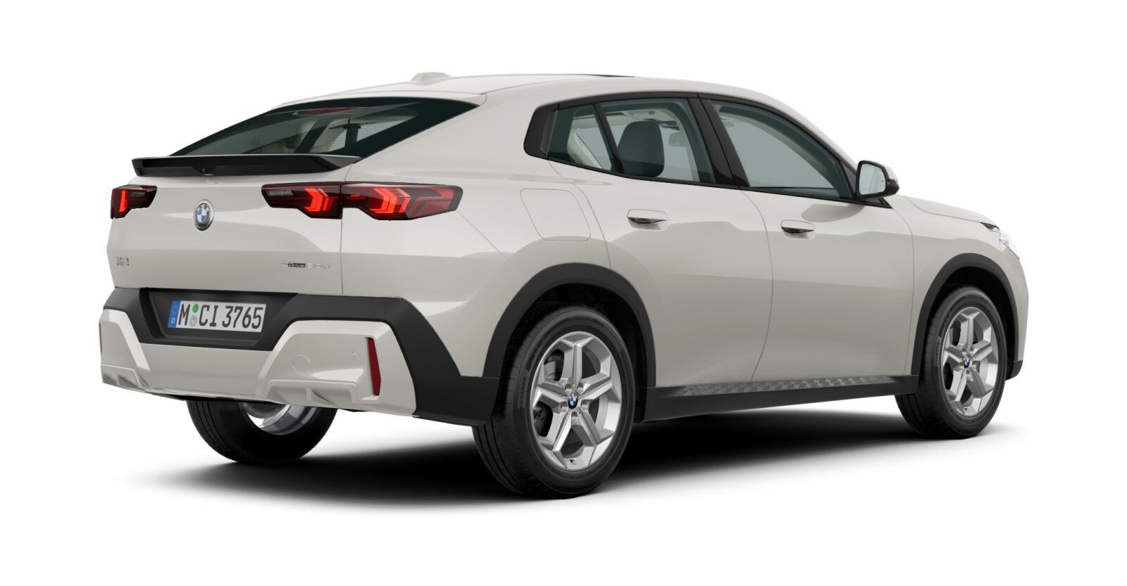 BMW BMW X in Grau von hinten
