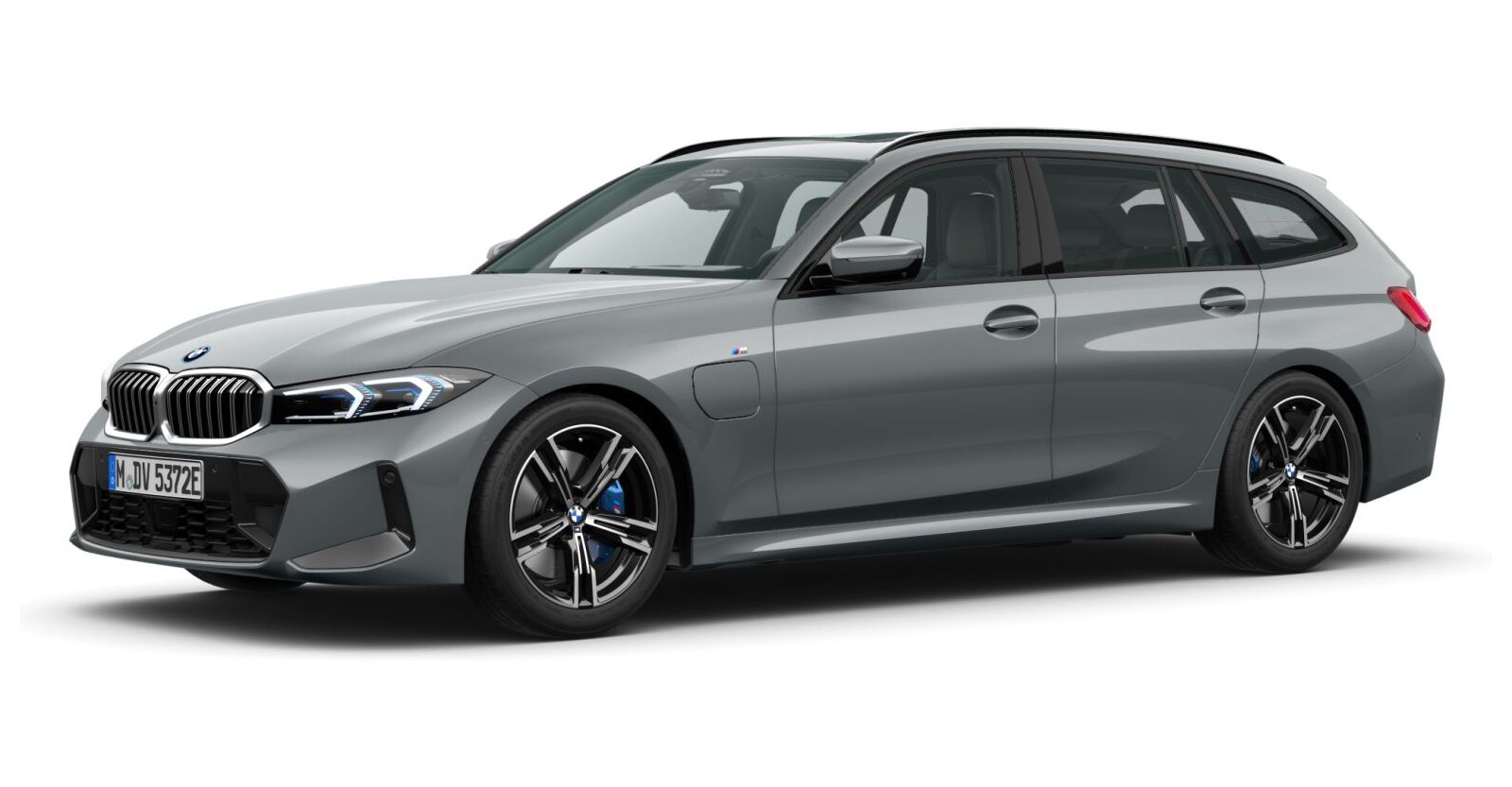 BMW BMW 3er in Grau von vorne