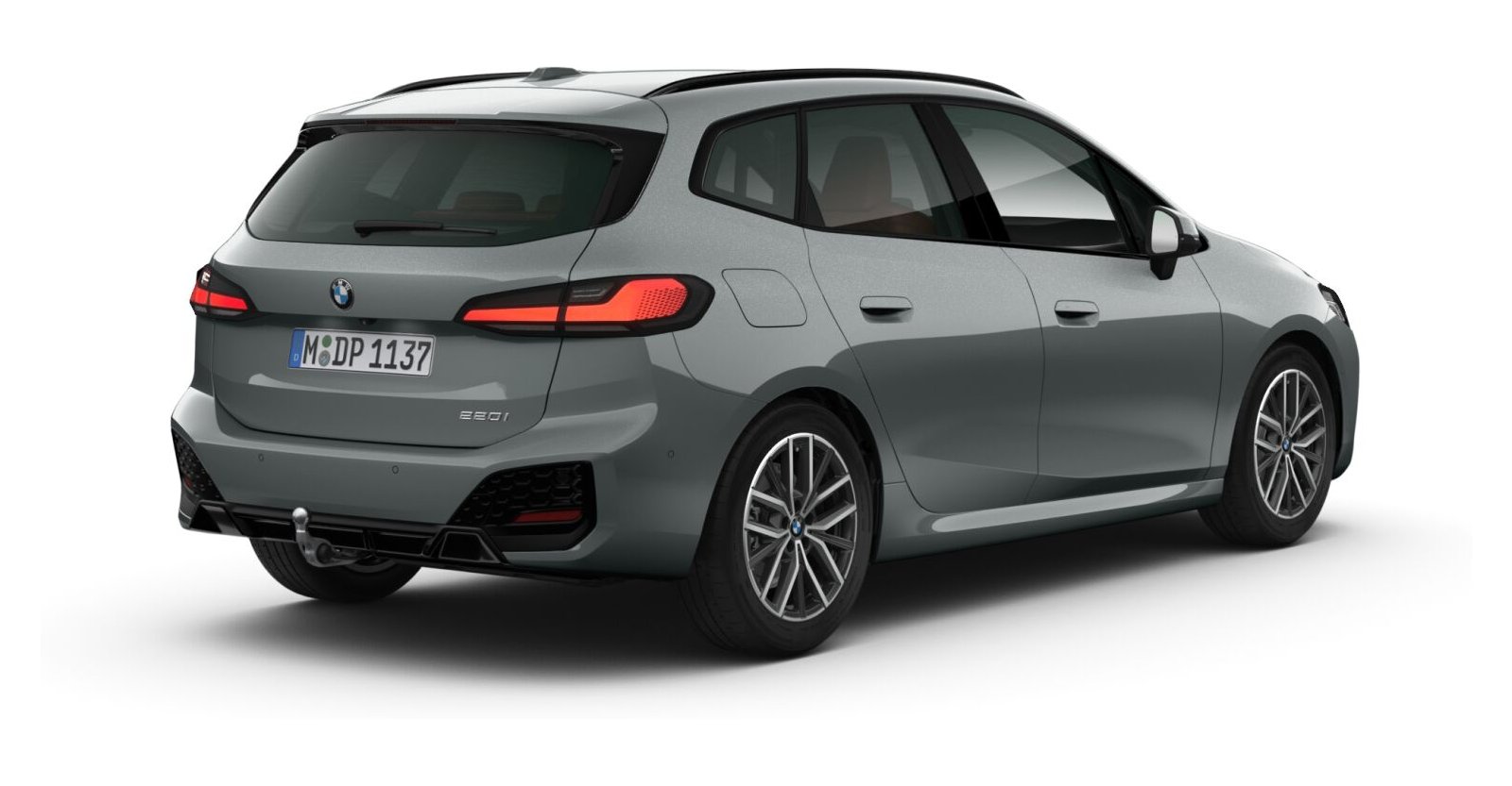 BMW BMW 2er in Grau von hinten BMW BMW 2er in Grau von hinten