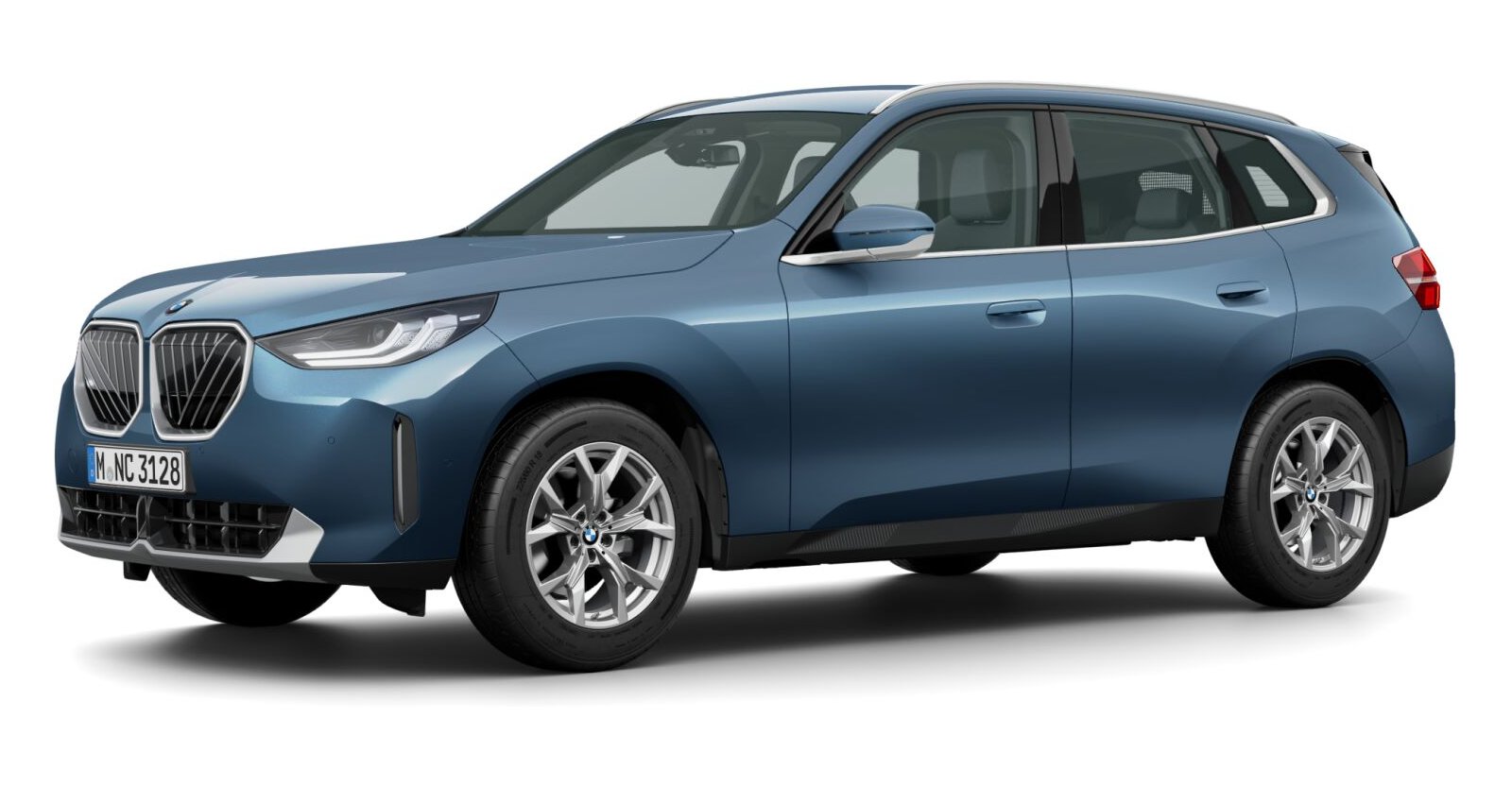BMW BMW X in Blau von vorne
