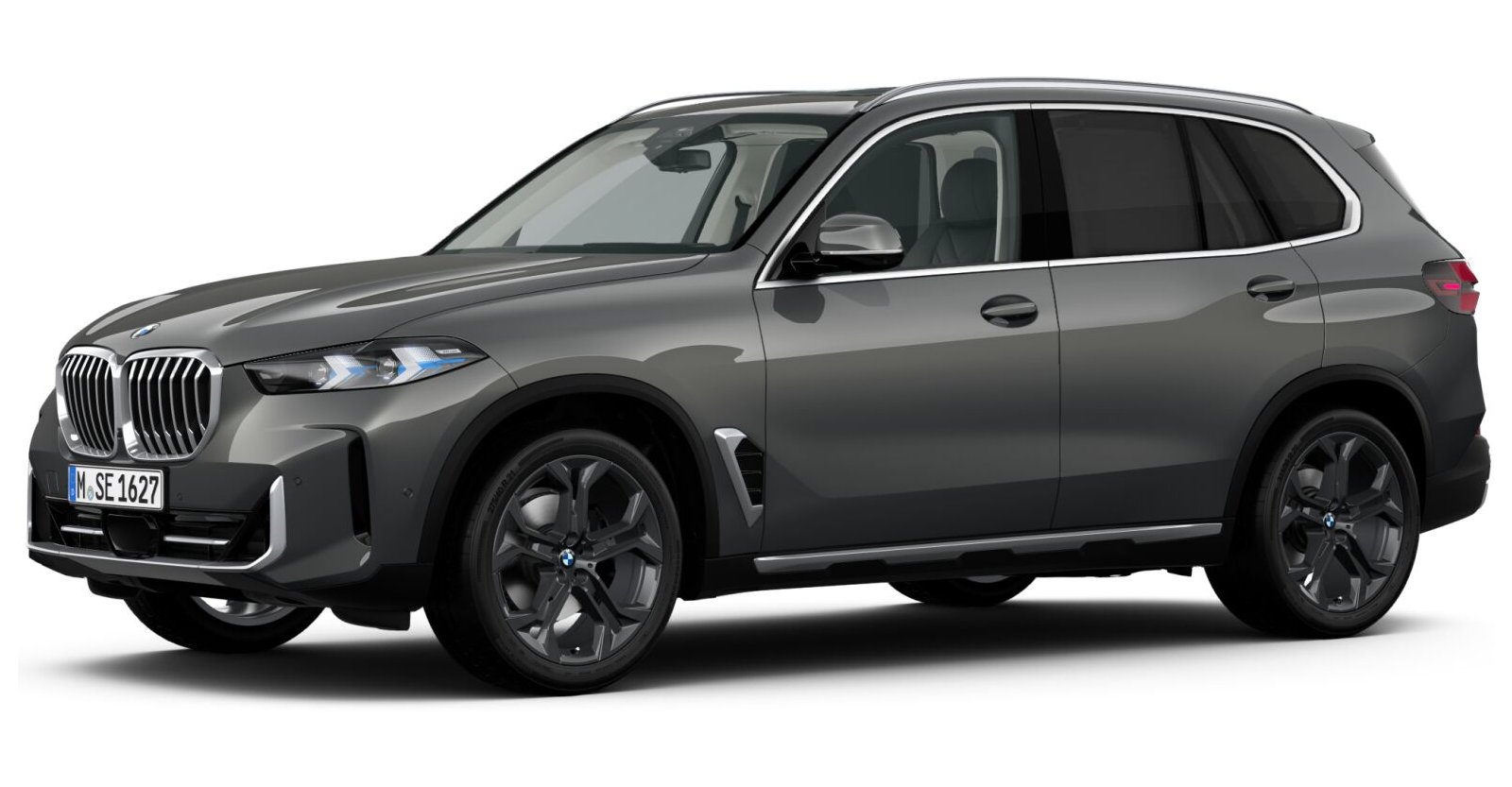 BMW X5 xDrive30d in Grau von vorne