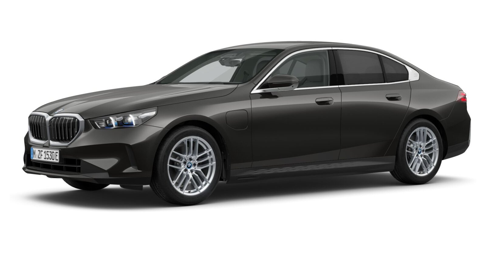 BMW BMW 5er in Grau von vorne