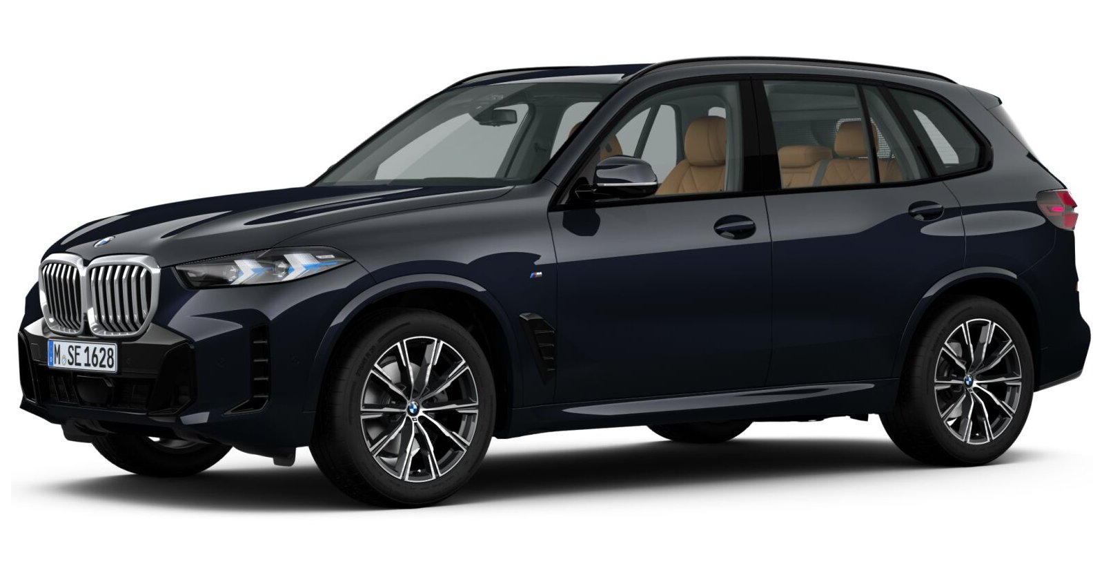 BMW BMW X in Schwarz von vorne