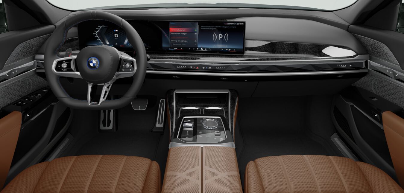 BMW BMW 7er im Innenraum von vorne BMW BMW 7er im Innenraum von vorne