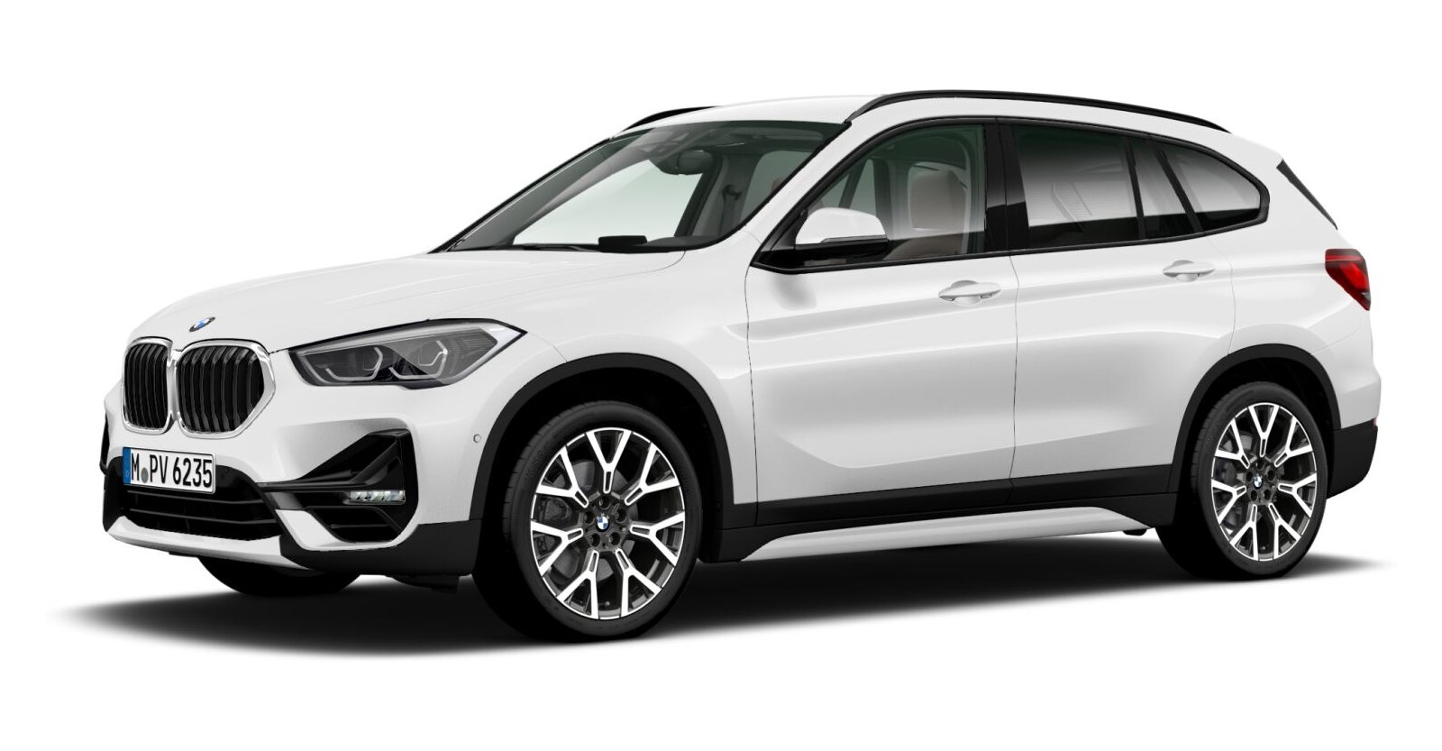 BMW BMW X in Weiß von vorne BMW BMW X in Weiß von vorne