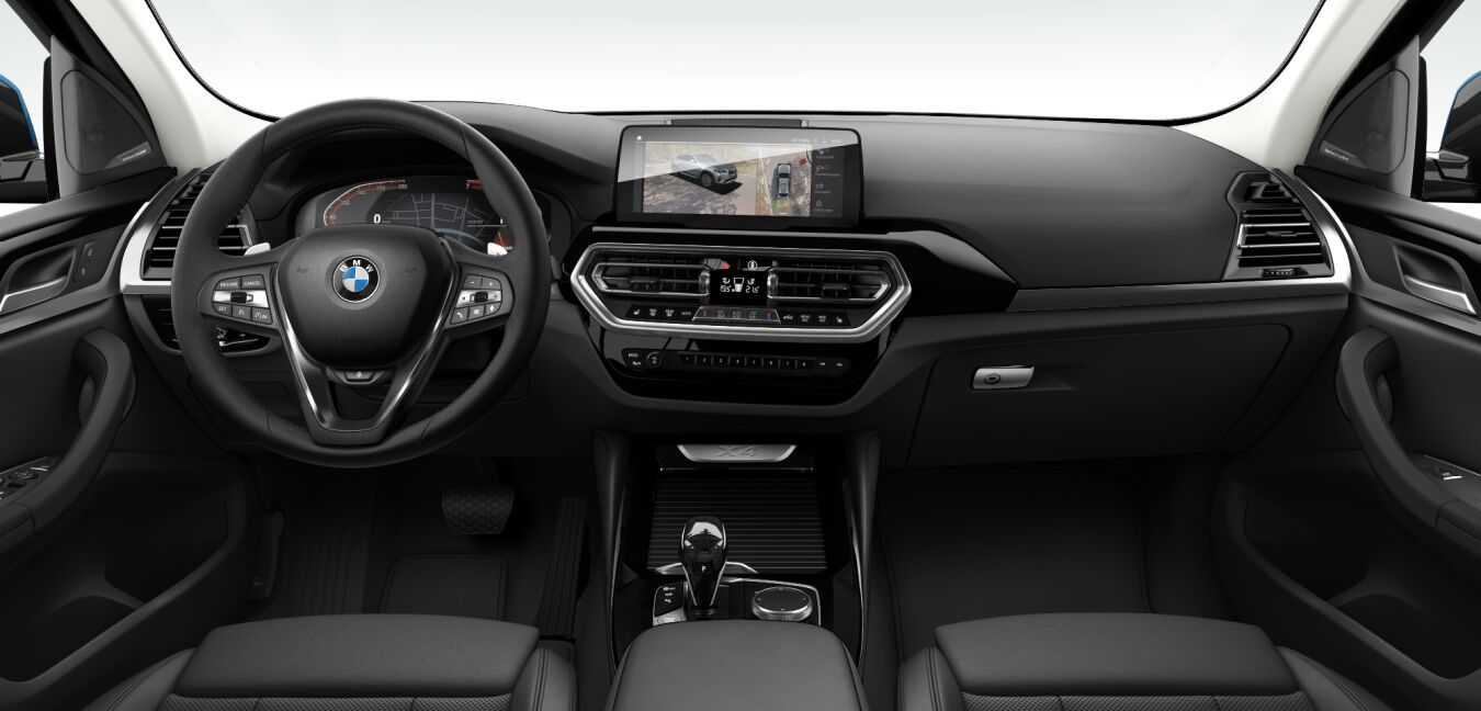 BMW BMW X im Innenraum von vorne