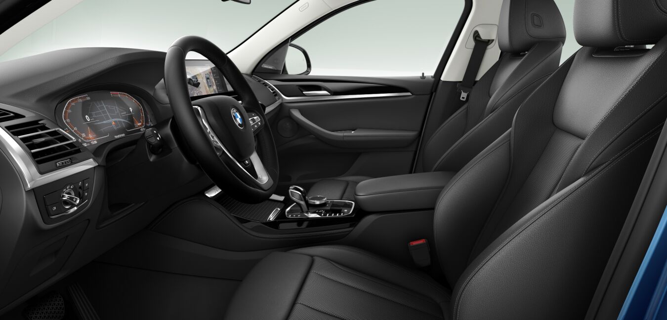 BMW BMW X im Innenraum seitlich