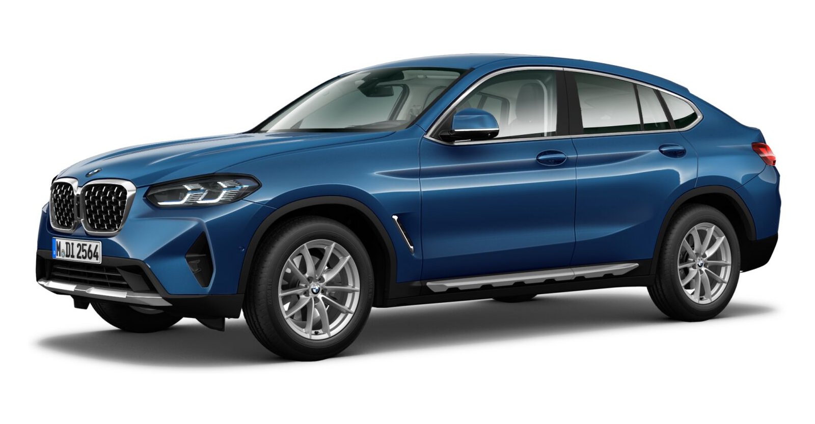 BMW BMW X in Blau von vorne