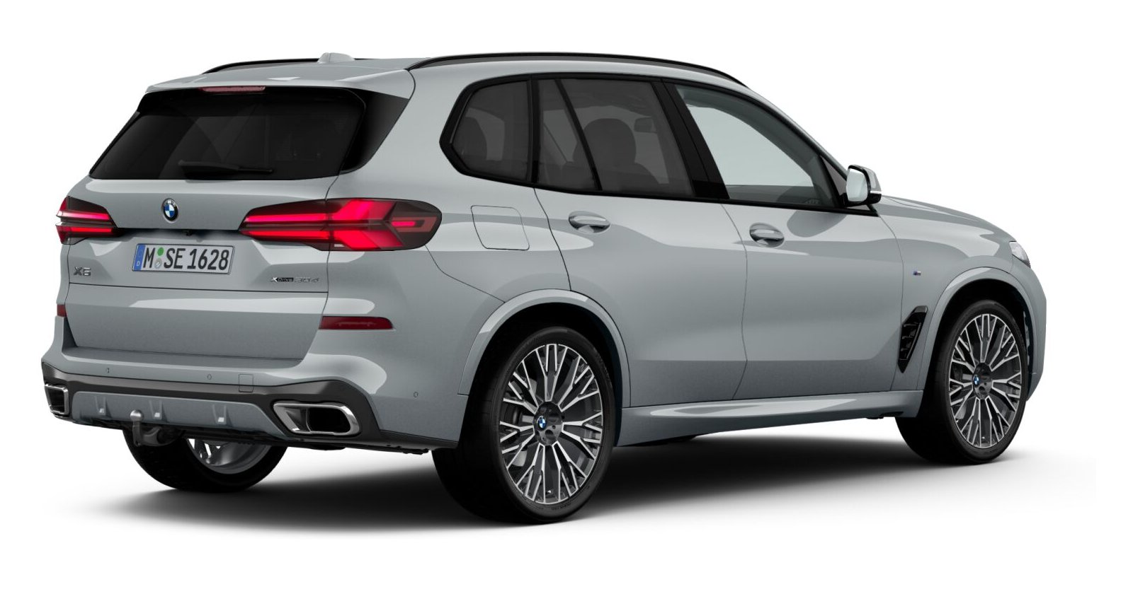 BMW BMW X in Grau von hinten