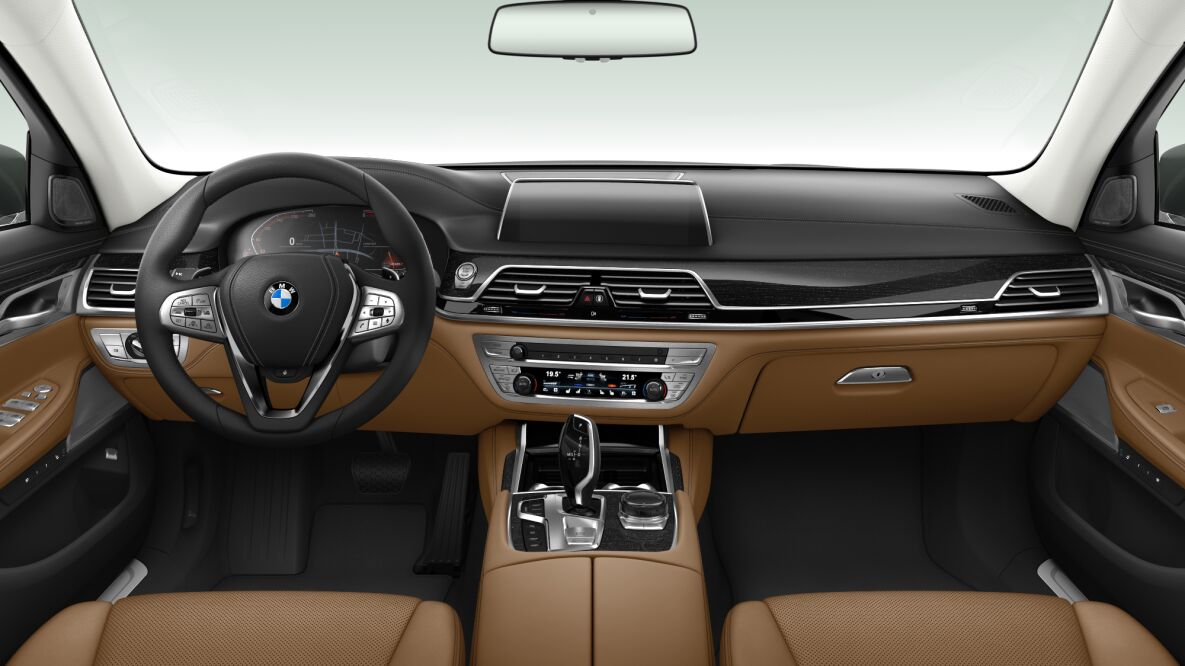 BMW BMW 7er im Innenraum von vorne BMW BMW 7er im Innenraum von vorne