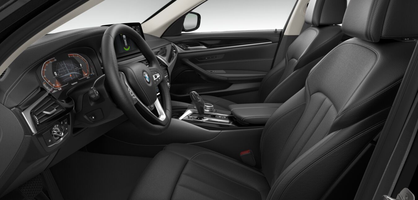 BMW BMW 5er im Innenraum seitlich BMW BMW 5er im Innenraum seitlich