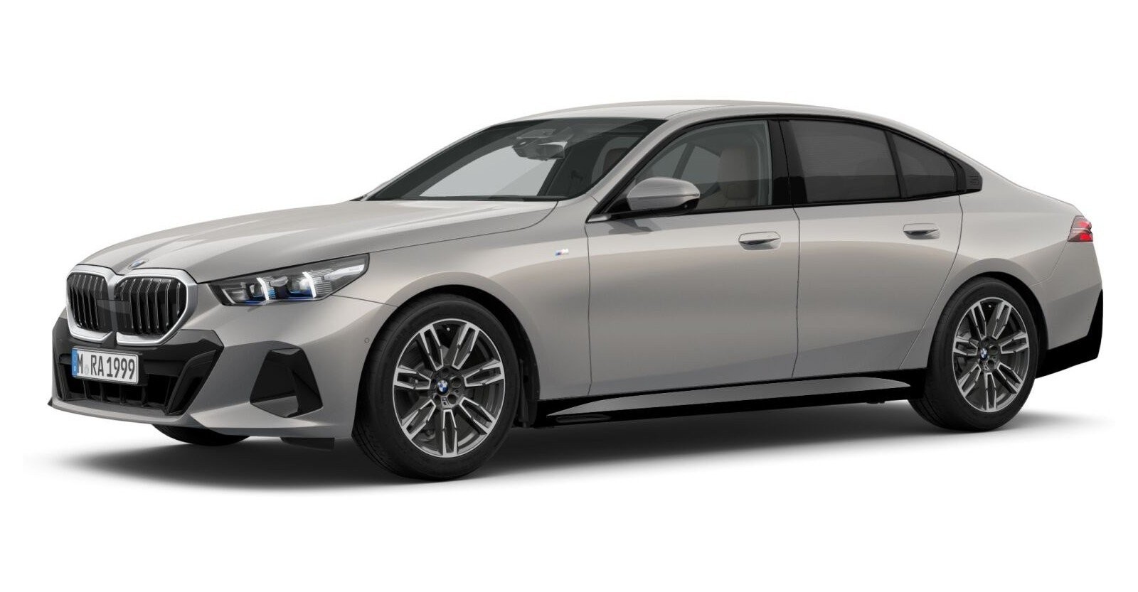 BMW BMW 5er in Grau von vorne BMW BMW 5er in Grau von vorne