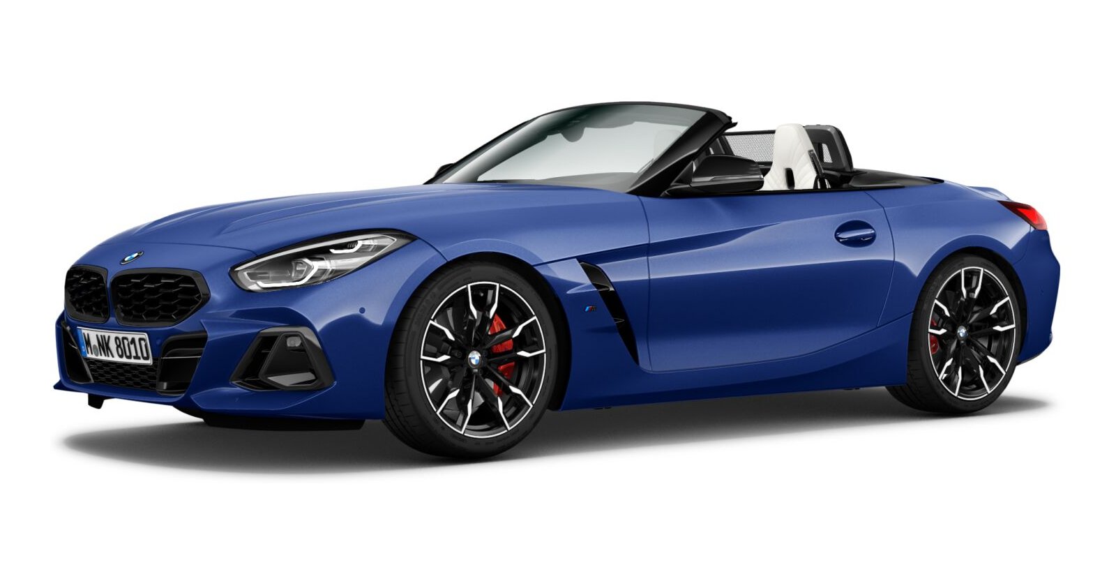 BMW BMW Z in Blau von vorne BMW BMW Z in Blau von vorne