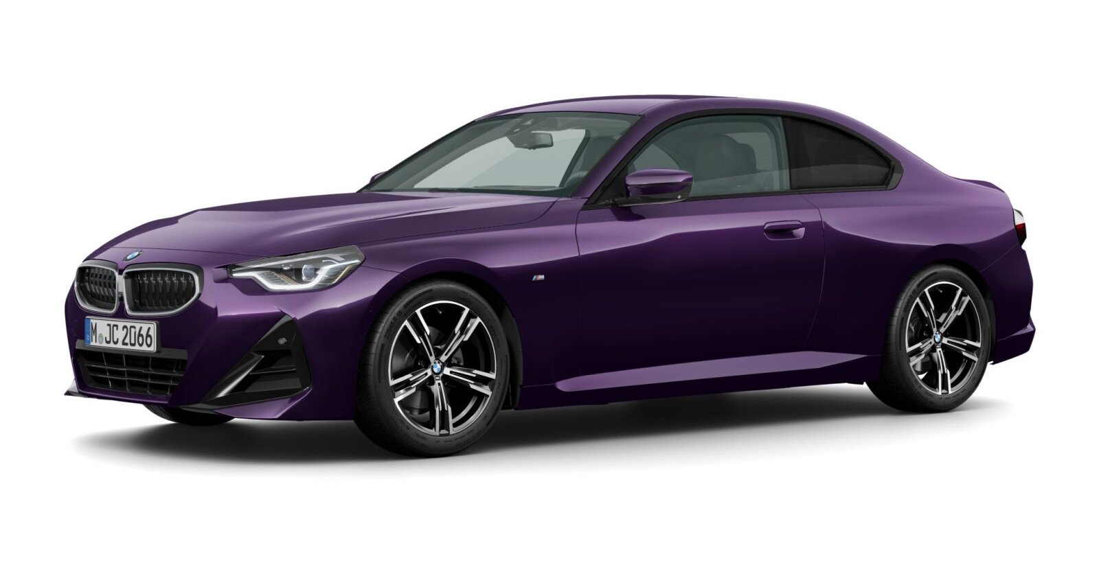 BMW BMW 2er in Blau von vorne