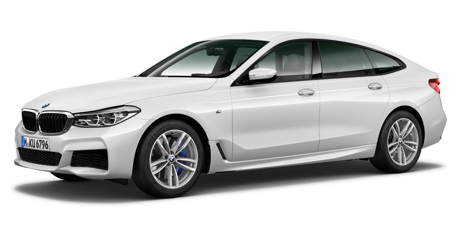 BMW BMW 6er in Weiß von vorne BMW BMW 6er in Weiß von vorne