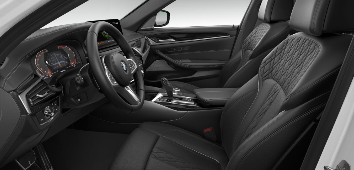 BMW BMW 5er im Innenraum seitlich