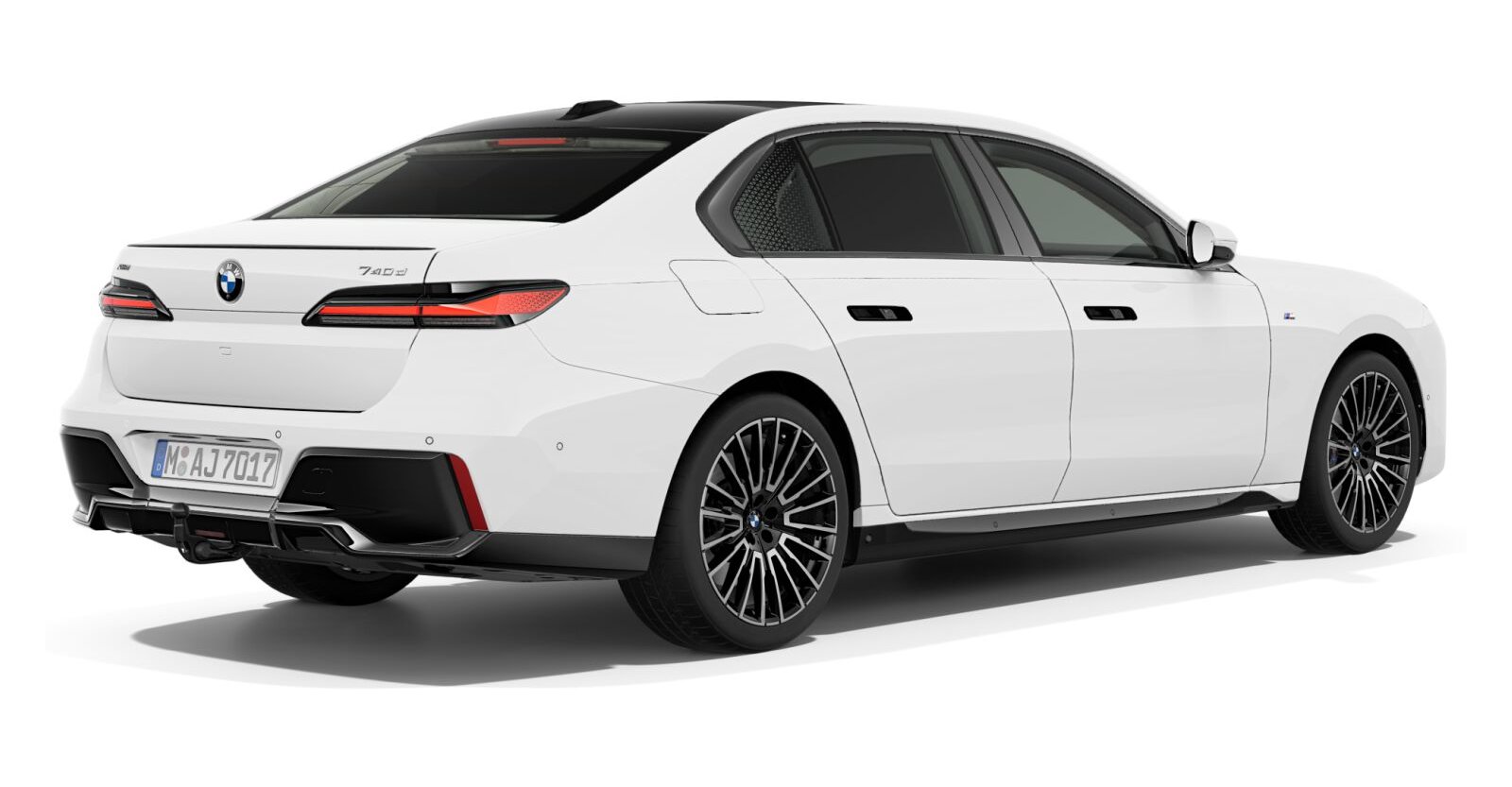 BMW BMW 7er in Individual von hinten