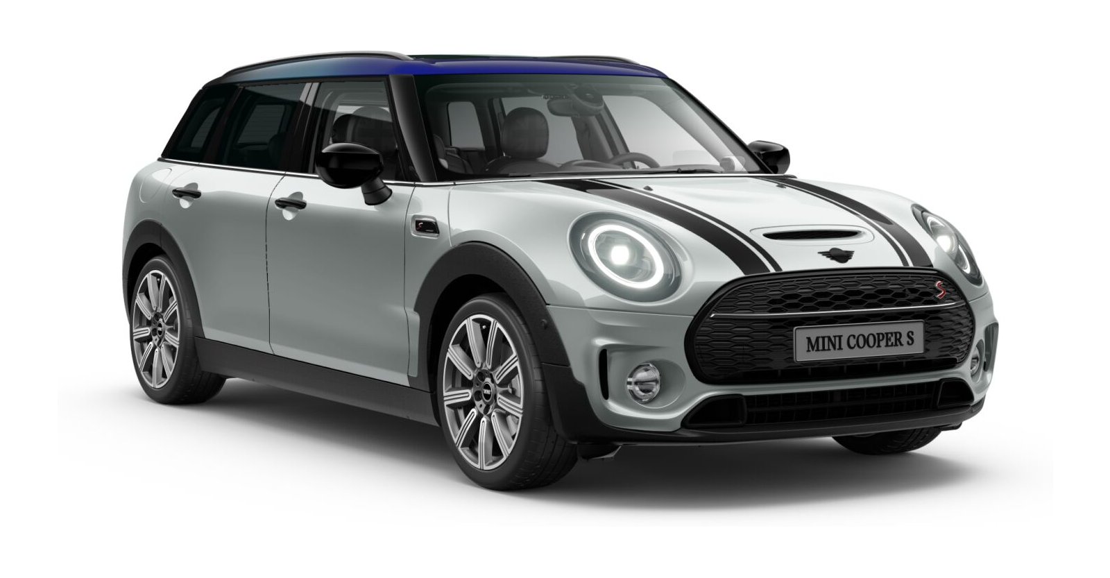 MINI Cooper S Clubman in Silber von vorne MINI Cooper S Clubman in Silber von vorne