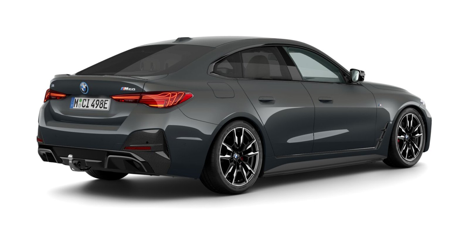 BMW BMW I in Grau von hinten