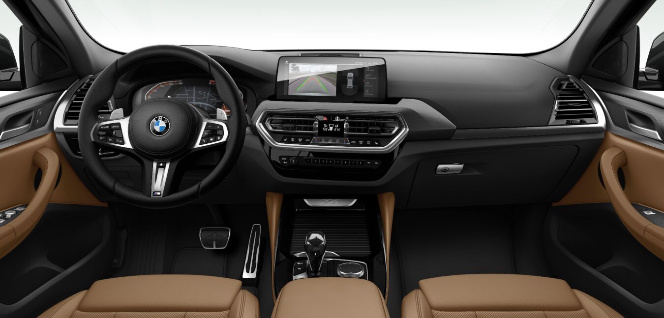 BMW BMW X im Innenraum von vorne