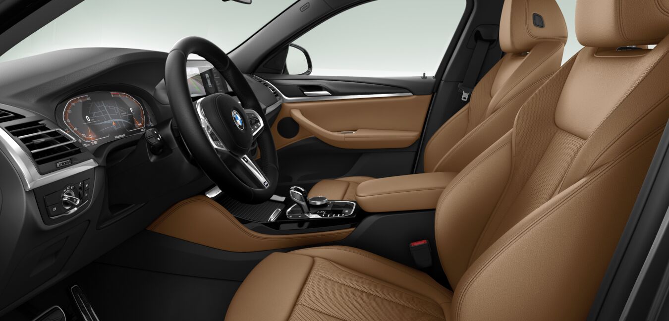 BMW BMW X im Innenraum seitlich
