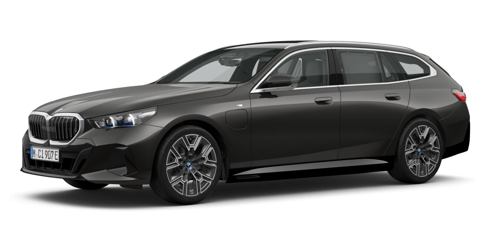 BMW BMW 5er in Grau von vorne BMW BMW 5er in Grau von vorne