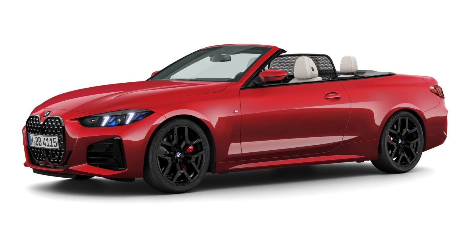 BMW BMW 4er in Rot von vorne BMW BMW 4er in Rot von vorne