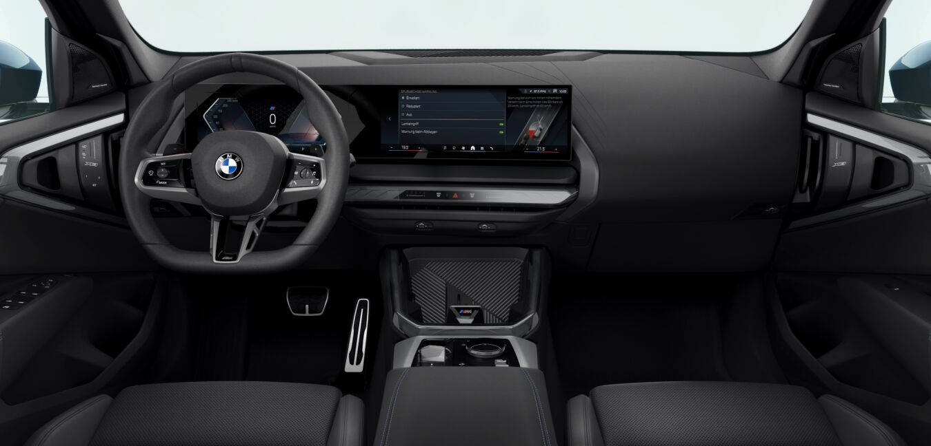 BMW BMW X im Innenraum von vorne