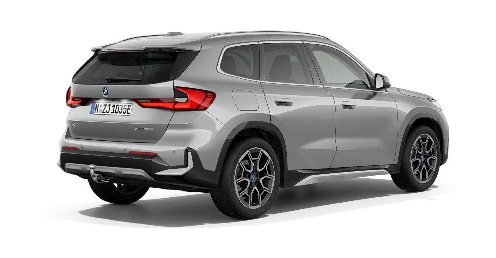 BMW BMW X in Grau von hinten BMW BMW X in Grau von hinten