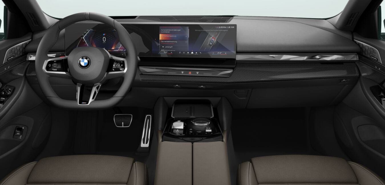 BMW BMW 5er im Innenraum von vorne BMW BMW 5er im Innenraum von vorne