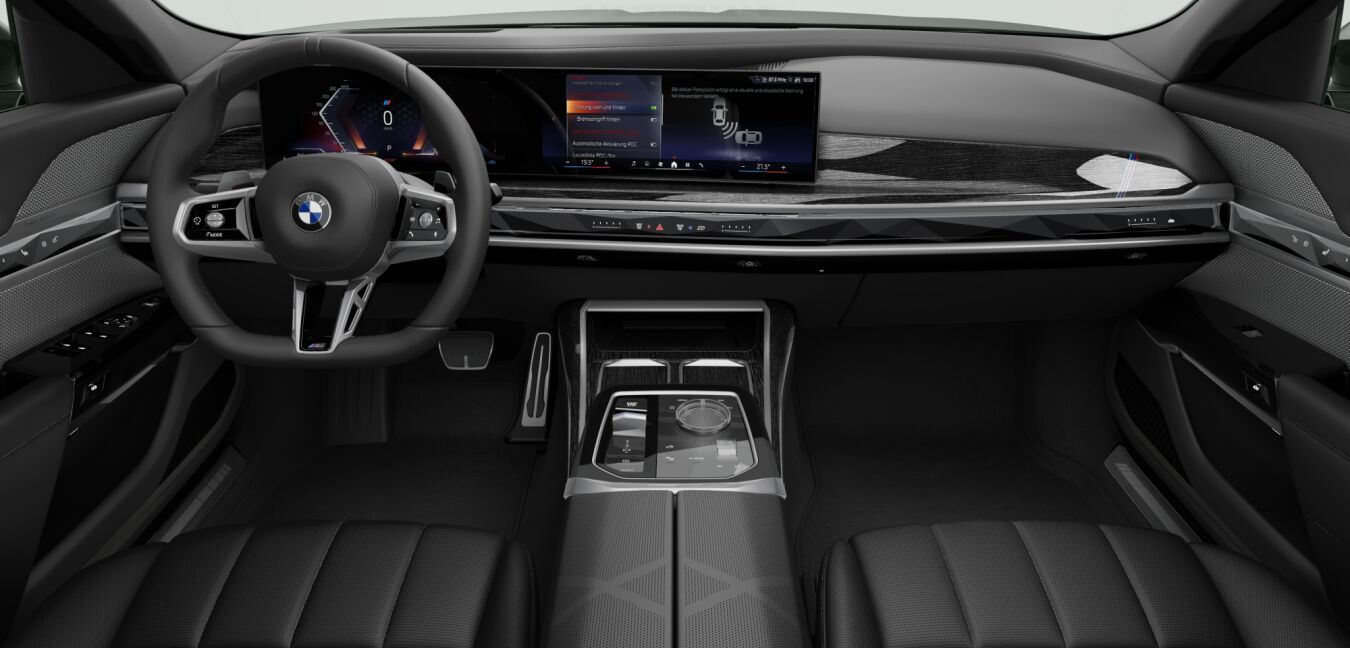 BMW BMW 7er im Innenraum von vorne BMW BMW 7er im Innenraum von vorne