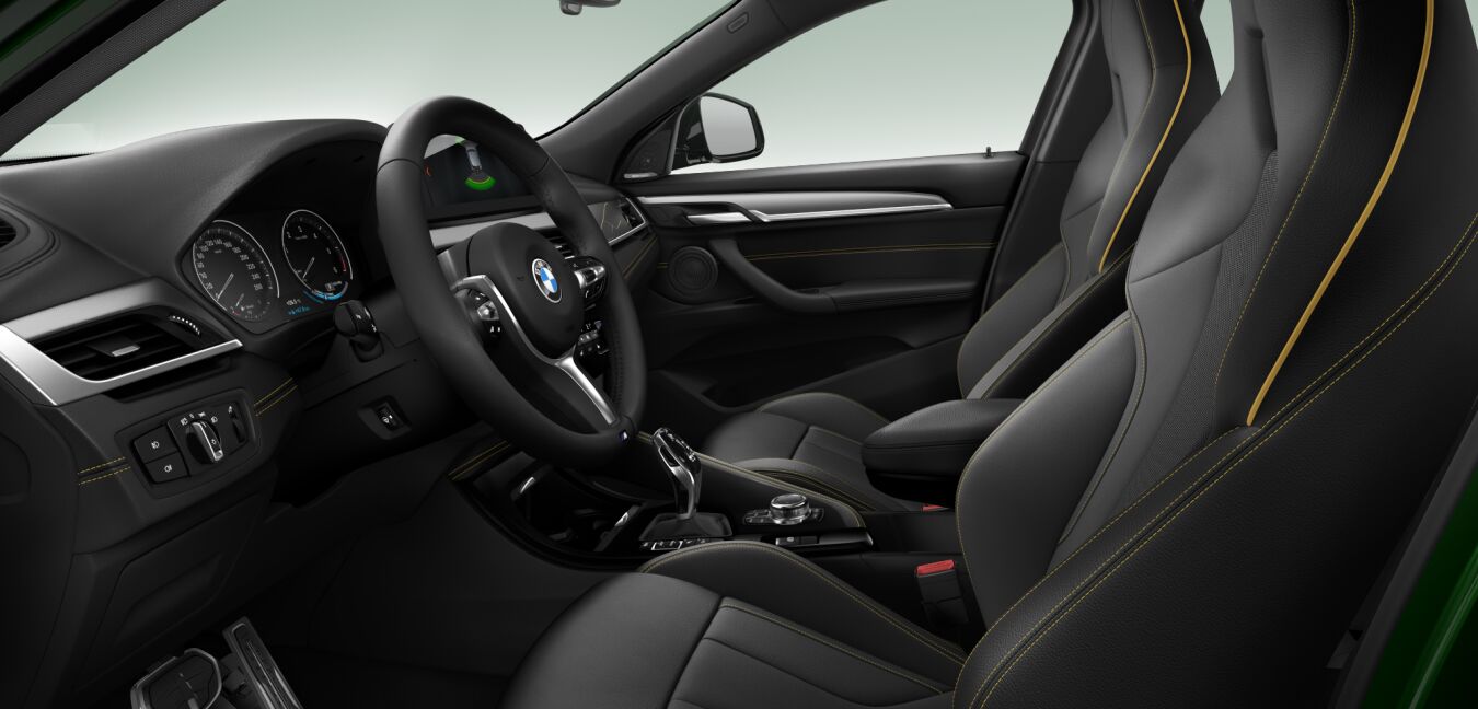 BMW BMW X im Innenraum seitlich