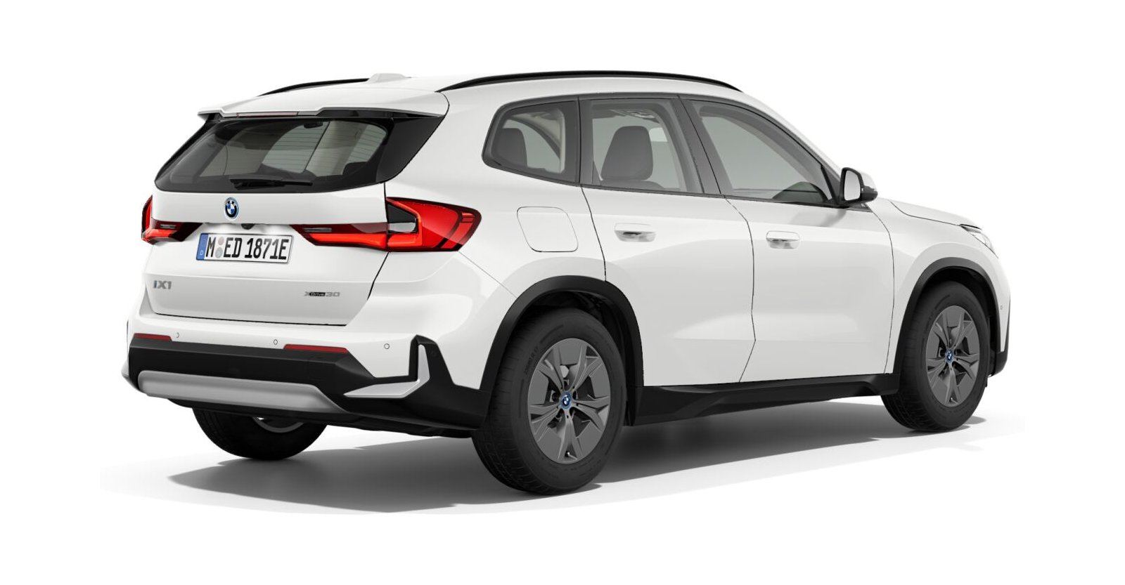 BMW BMW I in Weiß von hinten