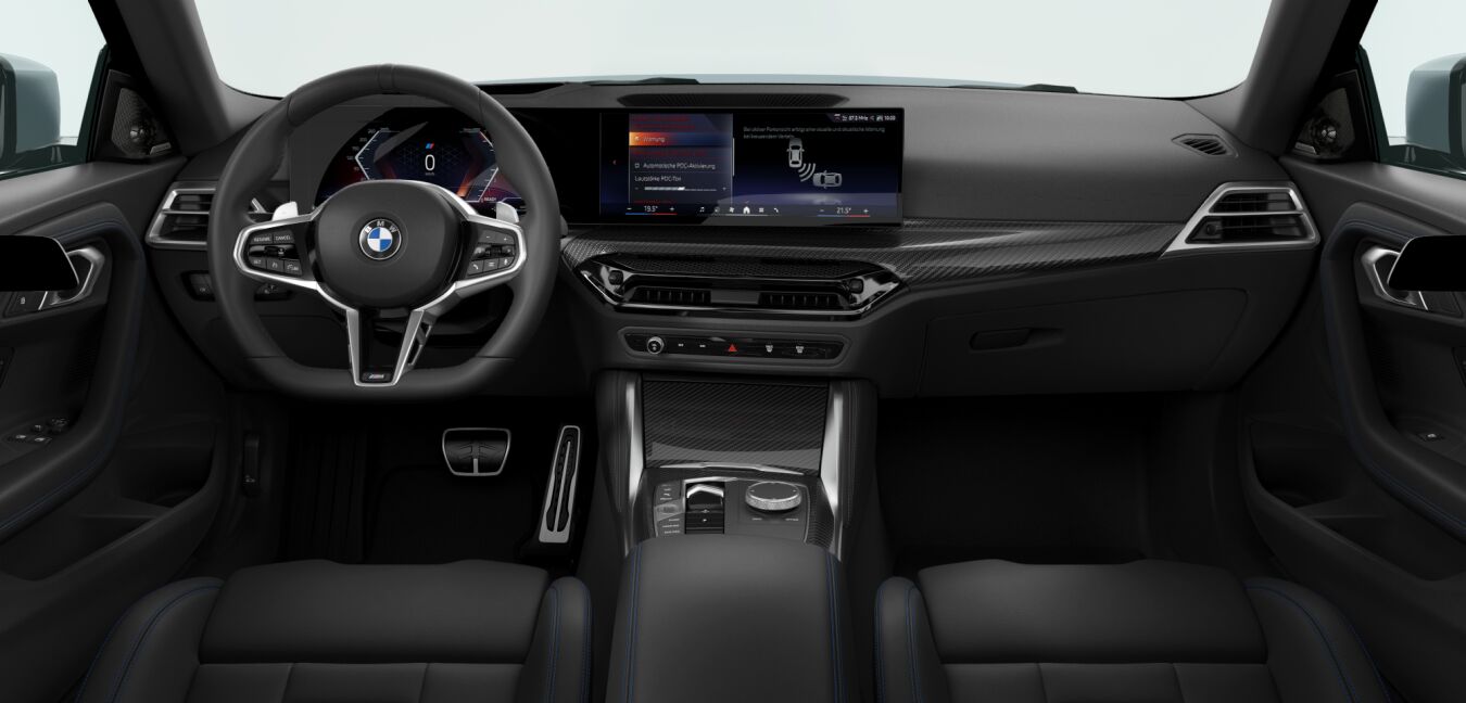 BMW BMW 2er im Innenraum von vorne