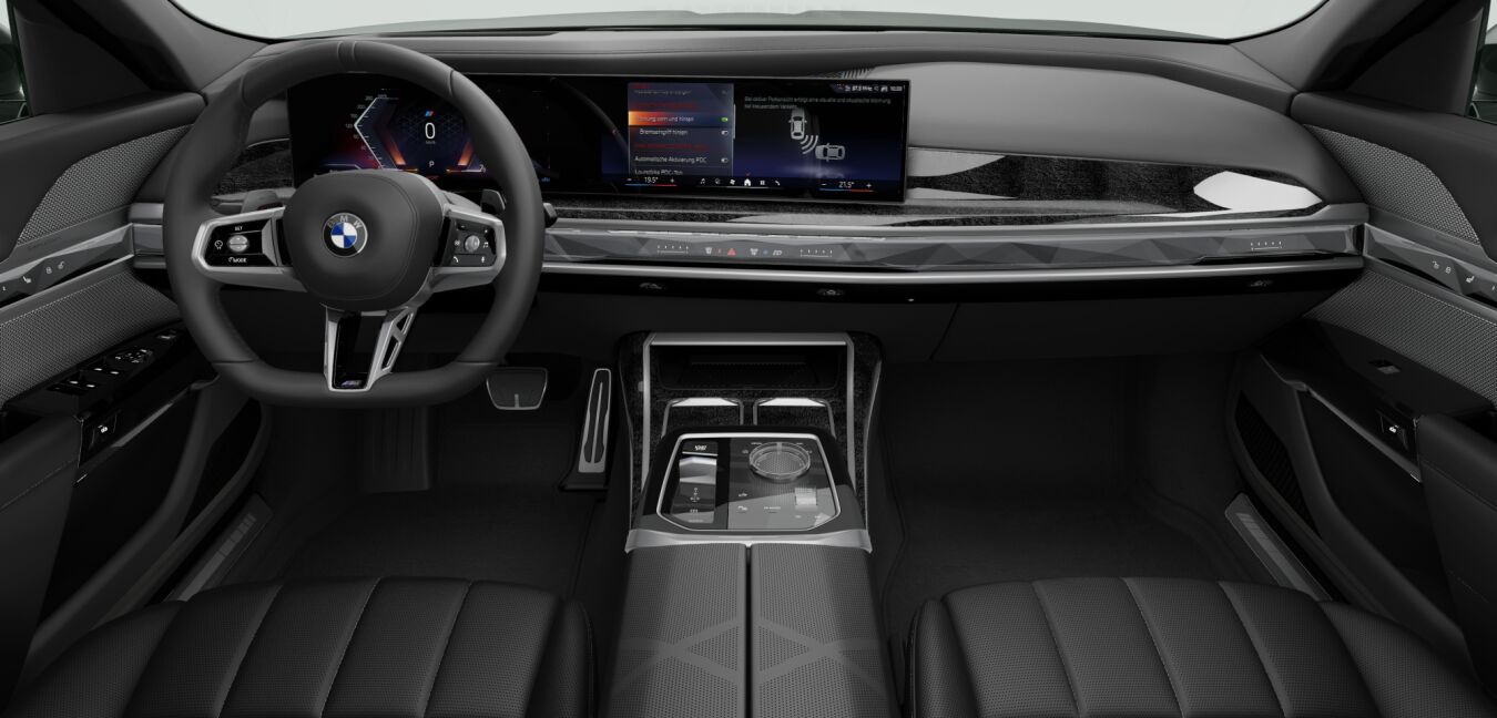 BMW BMW 7er im Innenraum von vorne BMW BMW 7er im Innenraum von vorne