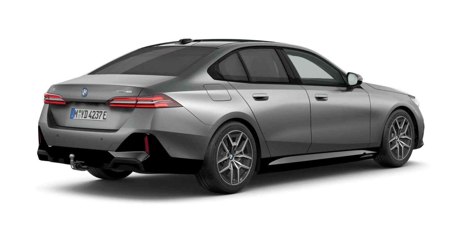 BMW BMW I in Grau von hinten