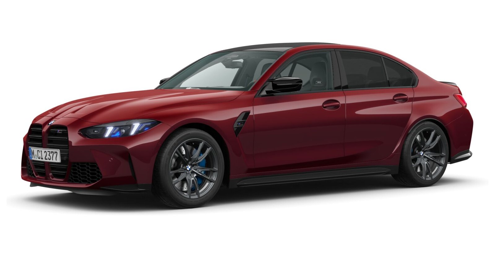 BMW BMW M in Rot von vorne BMW BMW M in Rot von vorne